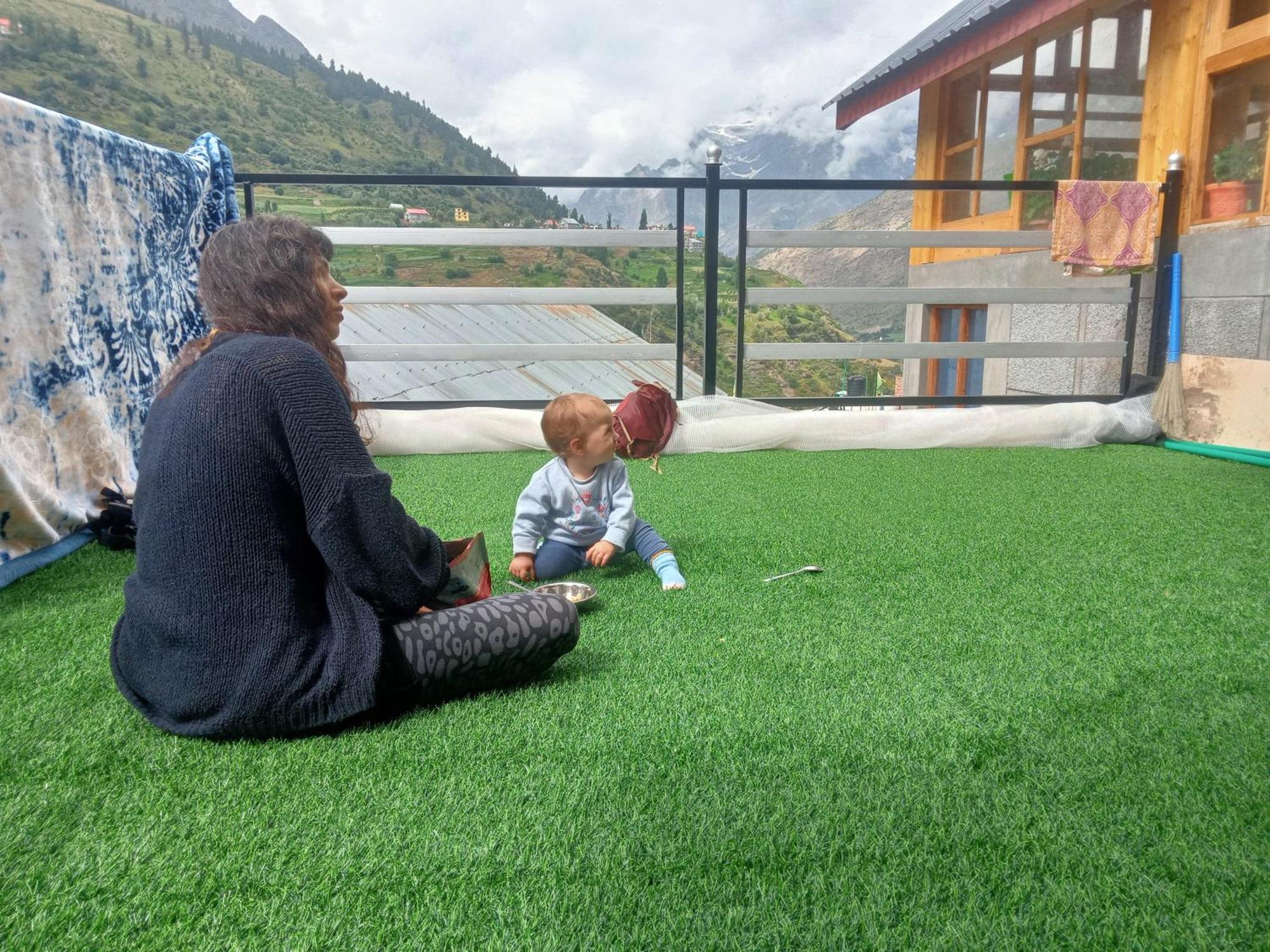 Amma Home Stay Keylong Kyelang Kültér fotó