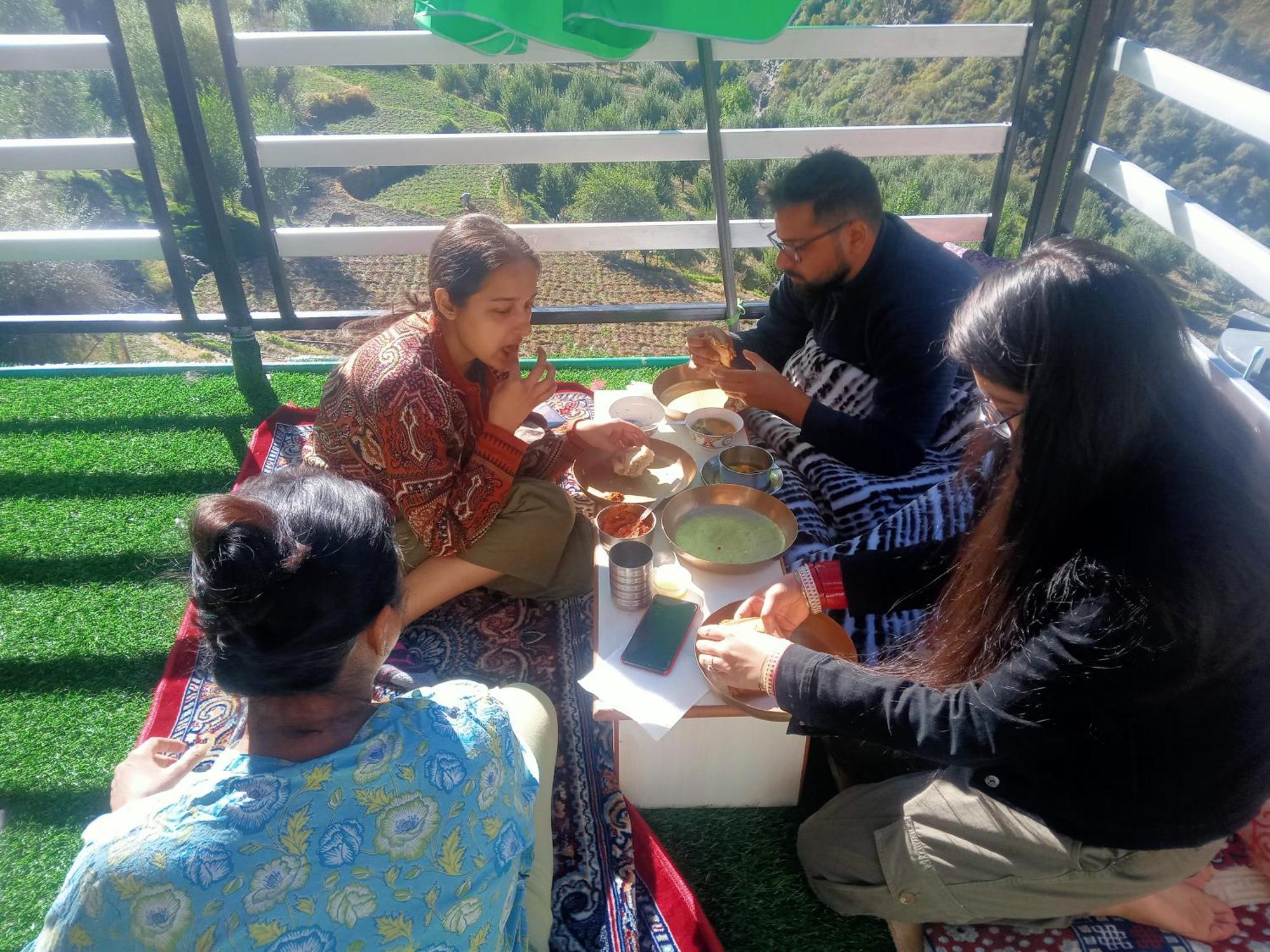 Amma Home Stay Keylong Kyelang Kültér fotó