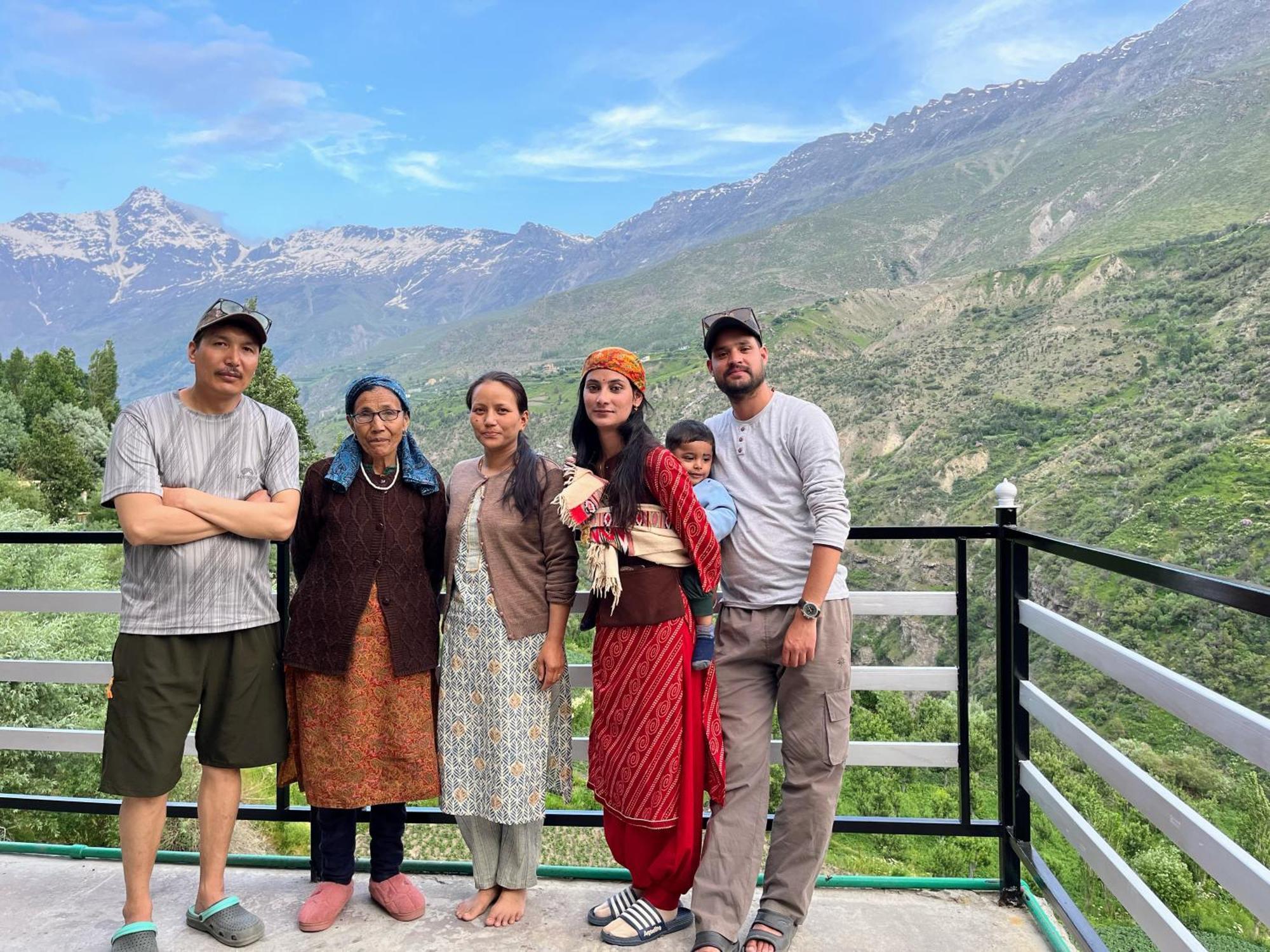 Amma Home Stay Keylong Kyelang Kültér fotó